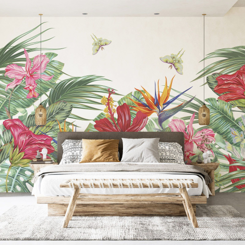 Papier peint panoramique - Plantes tropicales