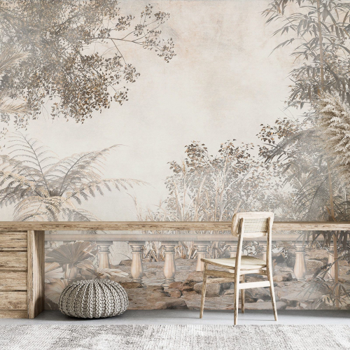 Papier peint panoramique - Plantes Tropicales
