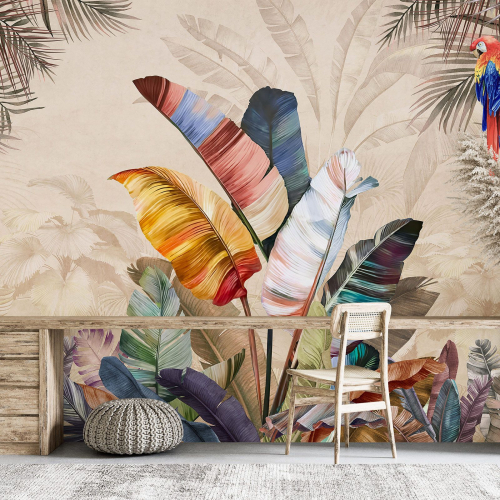 Papier peint panoramique - Plantes tropicales