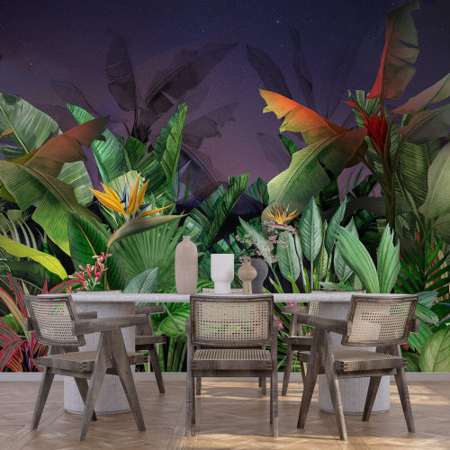 Papier peint panoramique - Plantes tropicales