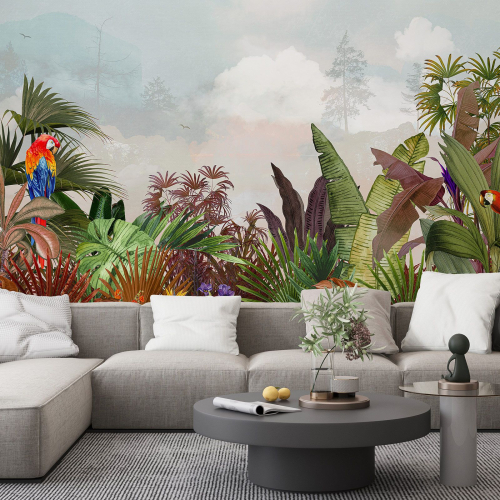 Papier peint panoramique - Plantes tropicales