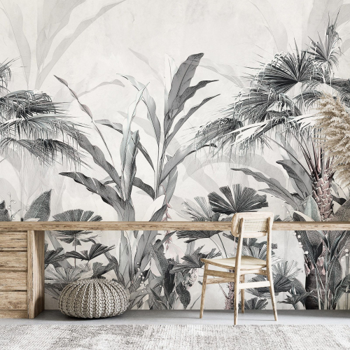 Papier peint panoramique - Plantes Tropicales