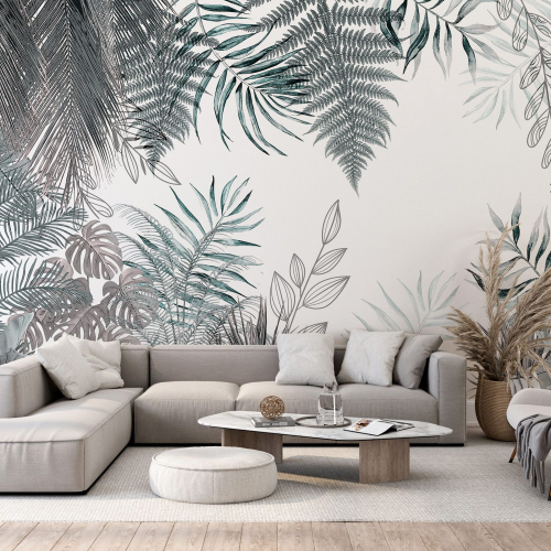 Papier peint panoramique - Plantes Tropicales