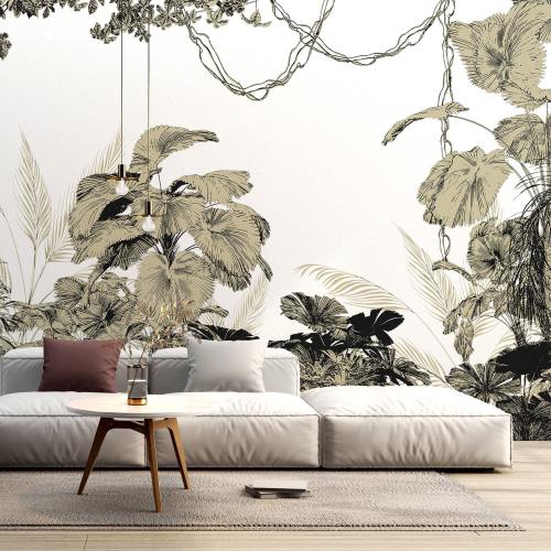 Papier peint panoramique - Plantes Tropicales