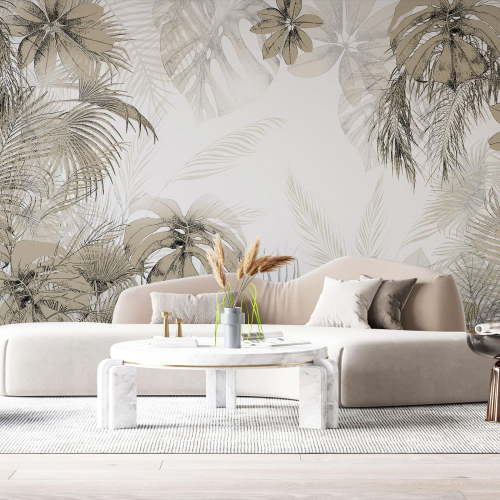 Papier peint panoramique - Plantes Tropicales
