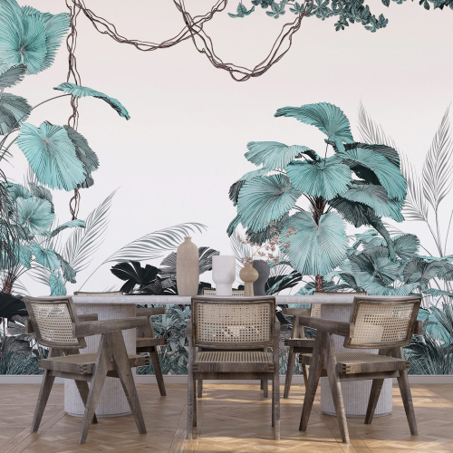 Papier peint panoramique - Plantes Tropicales