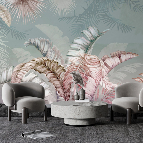 Papier peint panoramique - Plantes Tropicales