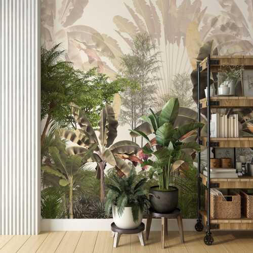 Papier peint panoramique - Plantes Tropicales
