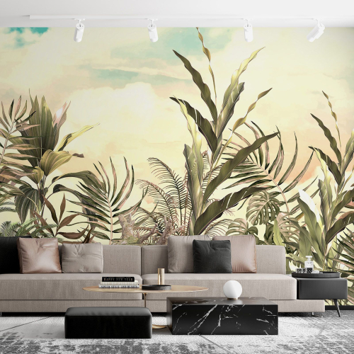 Papier peint panoramique - Plantes Tropicales