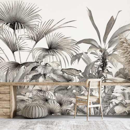 Papier peint panoramique - Plantes Tropicales