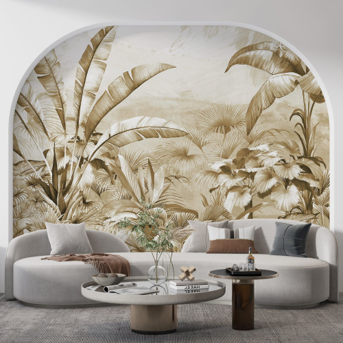 Papier peint panoramique - Plantes Tropicales