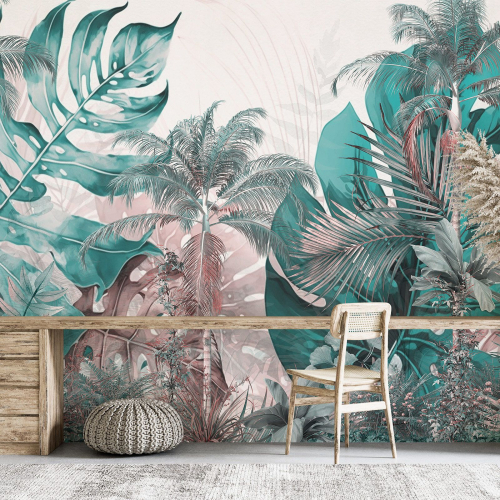 Papier peint panoramique - Plantes Tropicales