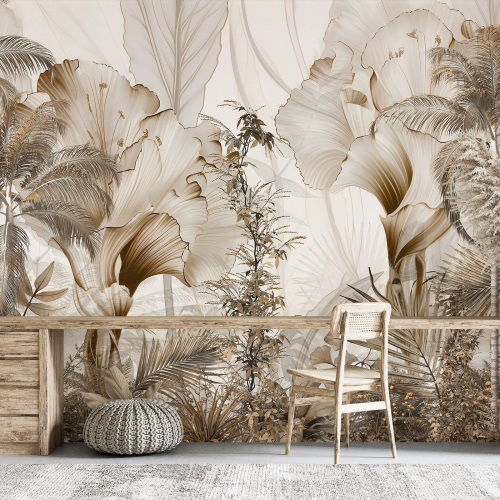 Papier peint panoramique - Plantes Tropicales