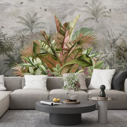 Papier peint panoramique - Plantes Tropicales