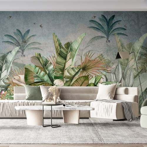 Papier peint panoramique - Plantes Tropicales
