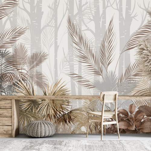 Papier peint panoramique - Plantes Tropicales