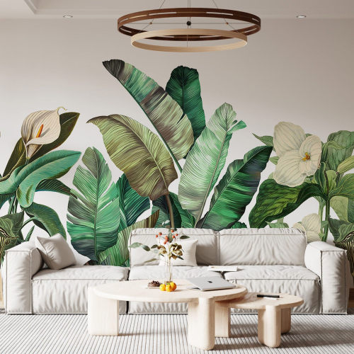 Papier peint panoramique - Plantes Tropicales