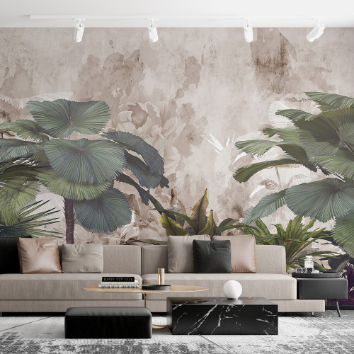 Papier peint panoramique - Plantes Tropicales