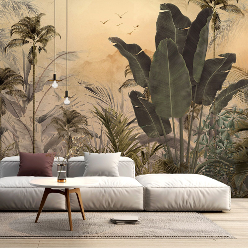 Papier peint panoramique - Plantes Tropicales