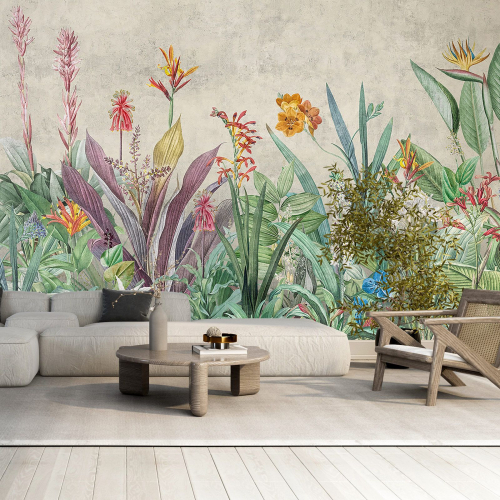 Papier peint panoramique - Plantes Tropicales