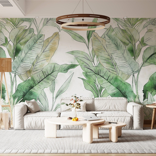 Papier peint panoramique - Plantes Tropicales