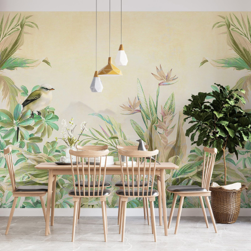 Papier peint panoramique - Plantes tropicales
