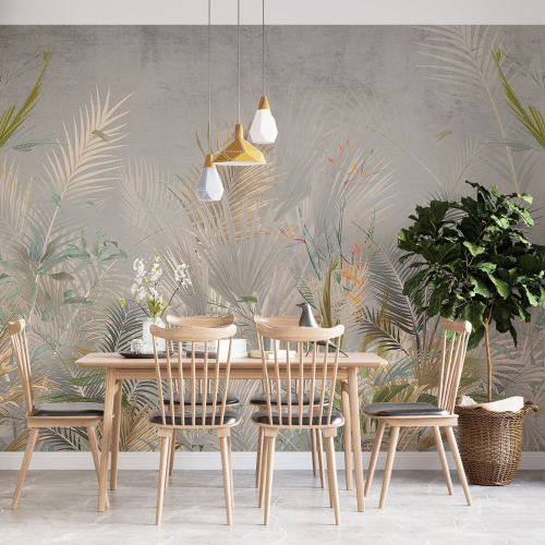 Papier peint panoramique - Plantes tropicales
