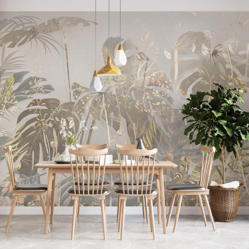 Papier peint panoramique - Plantes tropicales