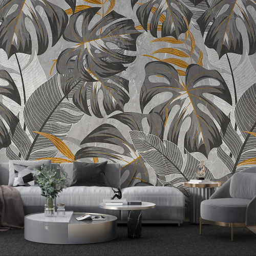Papier peint panoramique - Plantes tropicales