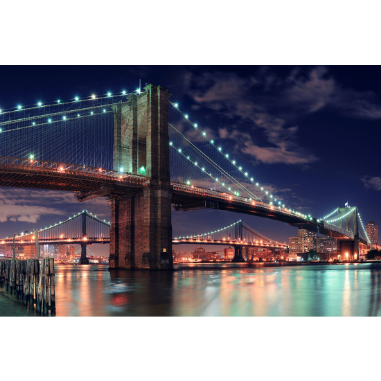 Papier peint panoramique - Pont de Brooklyn
