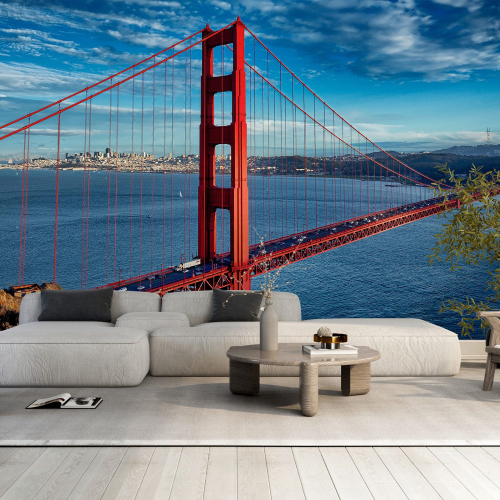 Papier peint panoramique - Pont Golden Gate