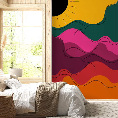 Papier peint panoramique - Soleil Design