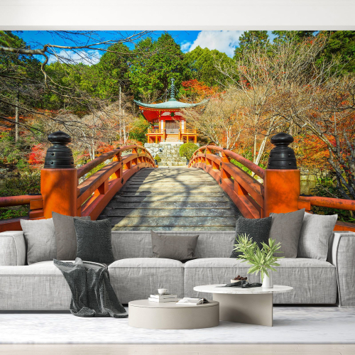 Papier peint panoramique - Temple japonais