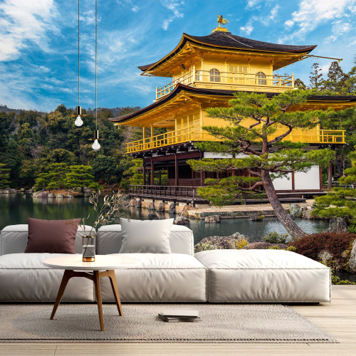 Papier peint panoramique - Temple japonais