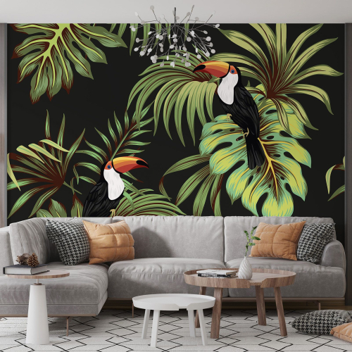 Papier peint panoramique - Toucans