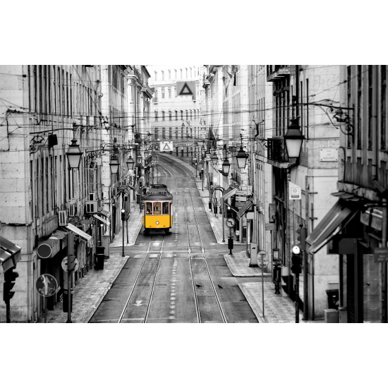 Papier peint panoramique - Tramway Lisbonne