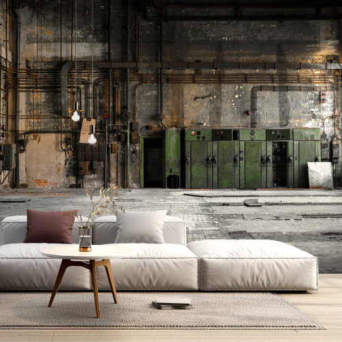 Papier peint panoramique - Usine abandonnée