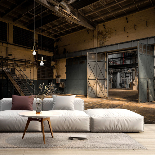 Papier peint panoramique - Usine abandonnée