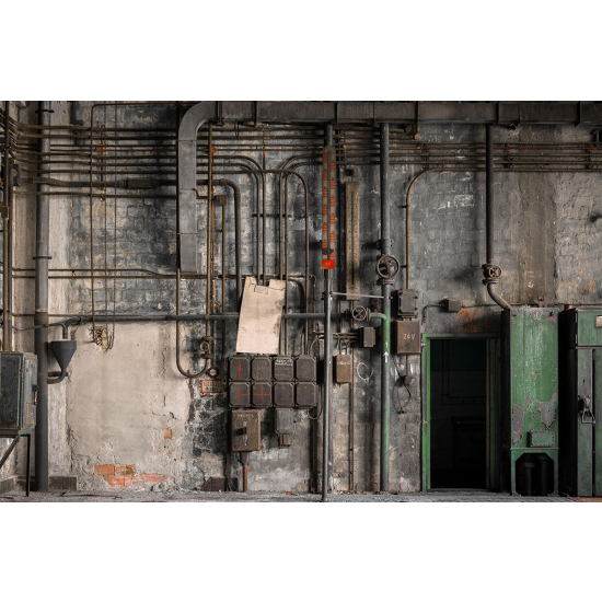 Papier peint panoramique - Usine abandonnée