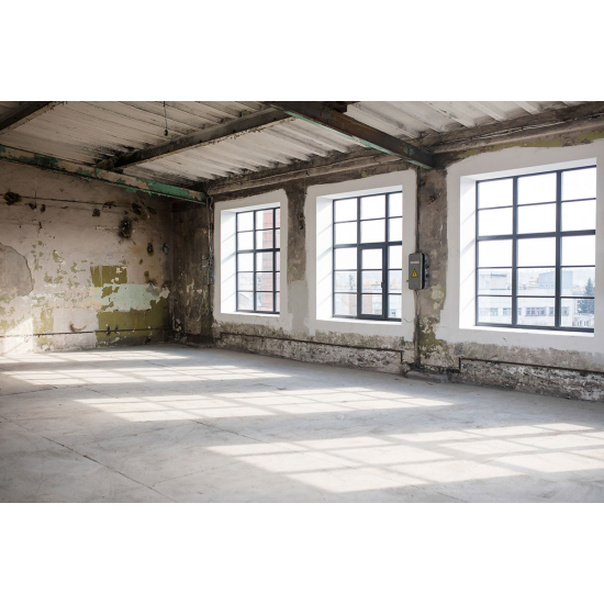 Papier peint panoramique - Usine abandonnée