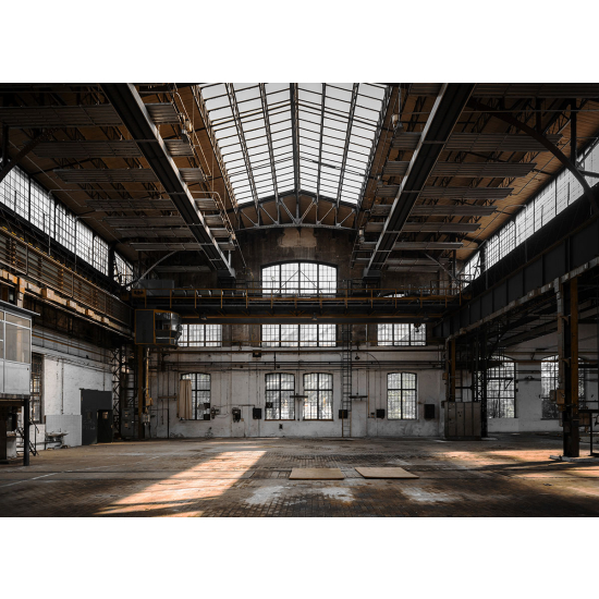 Papier peint panoramique - Usine industriel