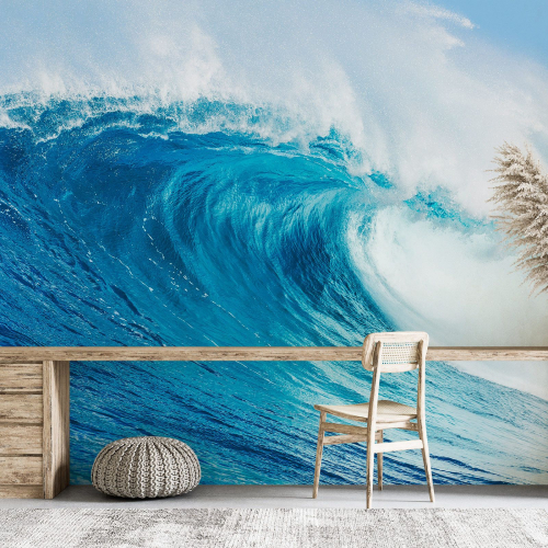 Papier peint panoramique - Vagues