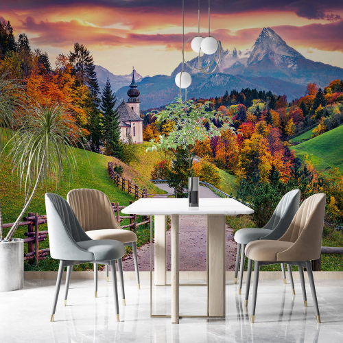 Papier peint panoramique - Village allemand