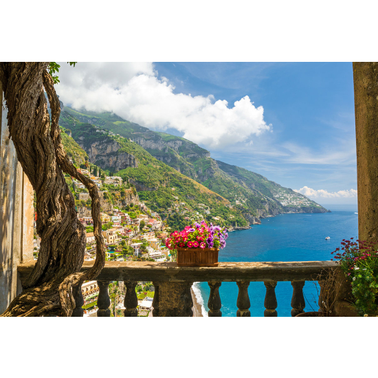 Papier peint panoramique - Vue sur Positano Italie