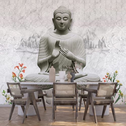 Papier peint panoramique - ZEN - Bouddha
