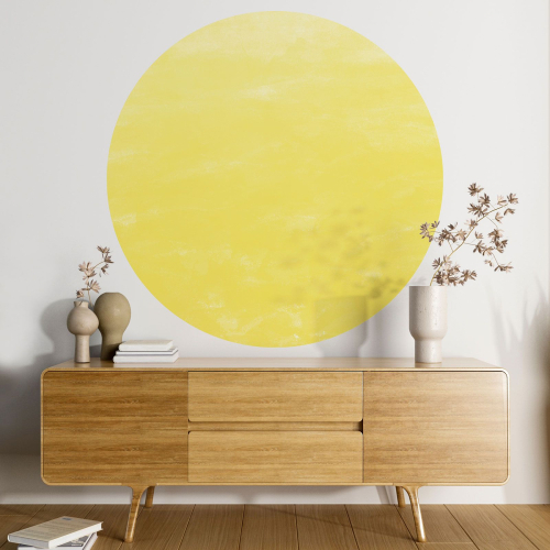Papier peint rond / cercle - Couleur Tendance