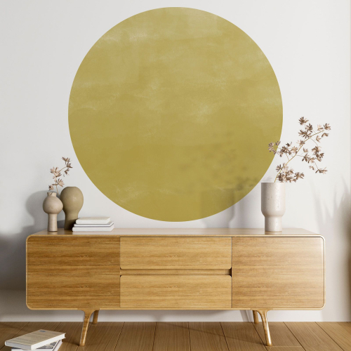 Papier peint rond / cercle - Couleur Tendance - 614