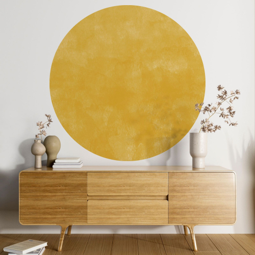 Papier peint rond / cercle - Couleur Tendance - 615