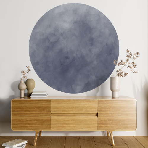 Papier peint rond / cercle - Couleur Tendance - 624