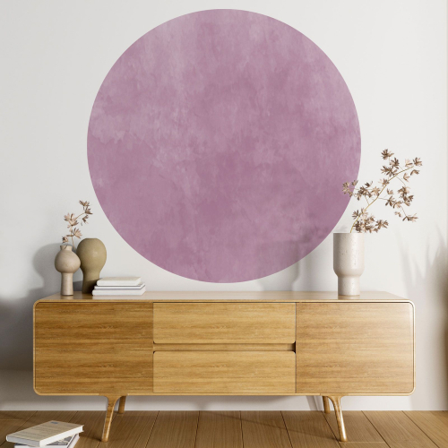 Papier peint rond / cercle - Couleur Tendance - 650